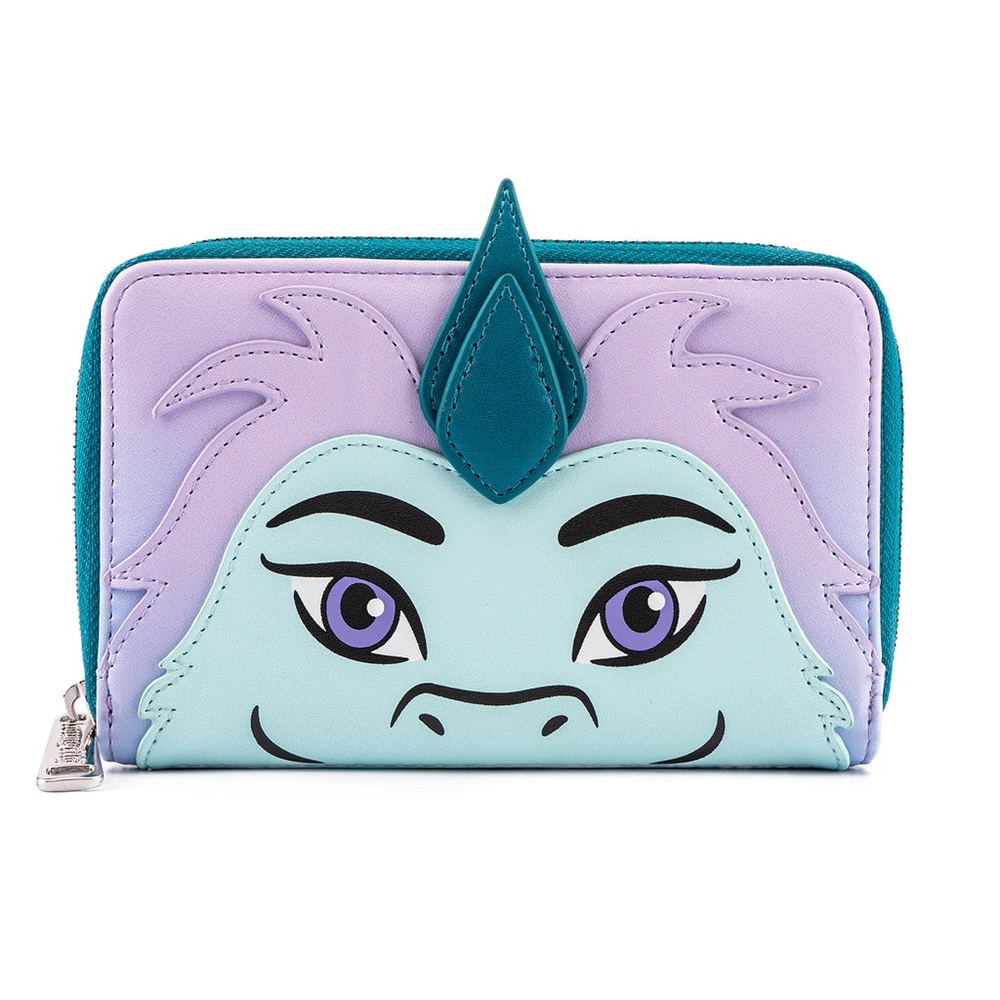 Disney Loungefly Raya and The Last Dragon Sisu Zip Around Wallet